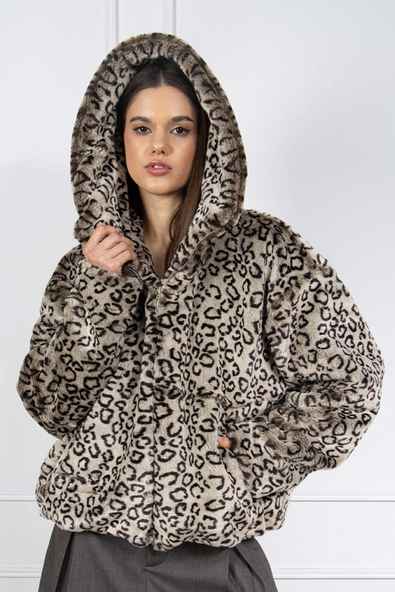CASACA CARRIE PIEL PRINT