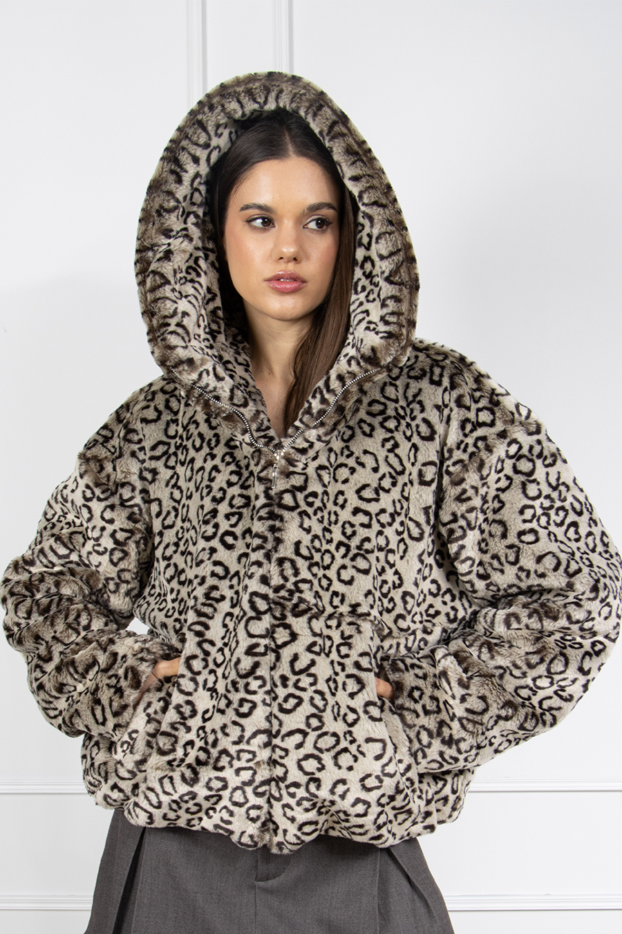 CASACA CARRIE PIEL PRINT