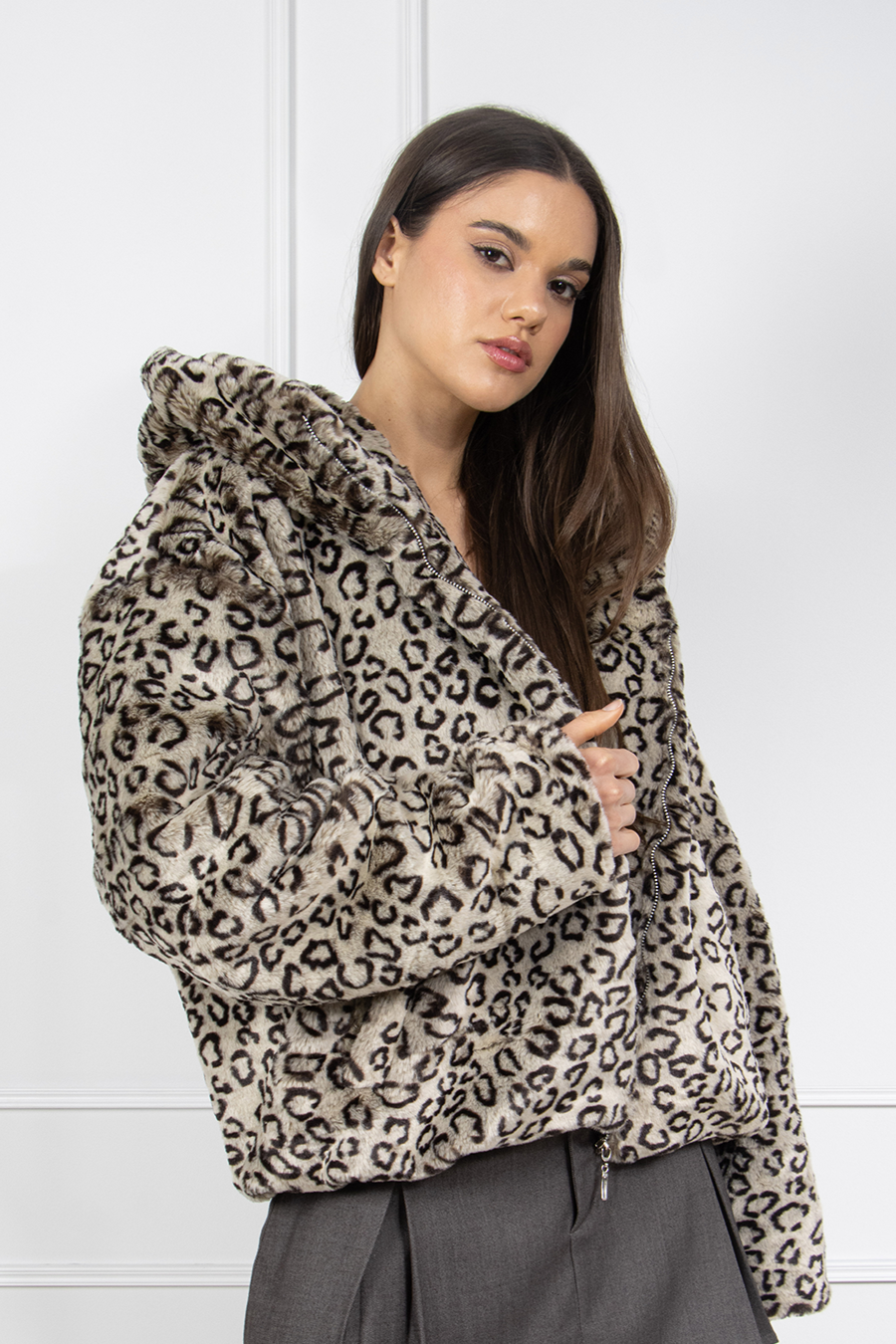 CASACA CARRIE PIEL PRINT