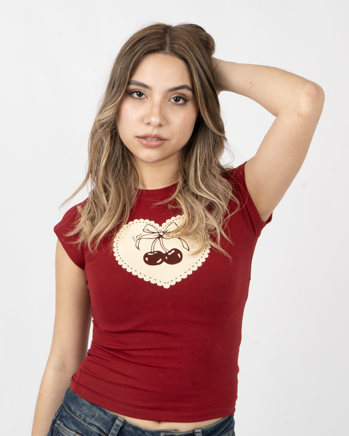 BABY TEE CHERRY