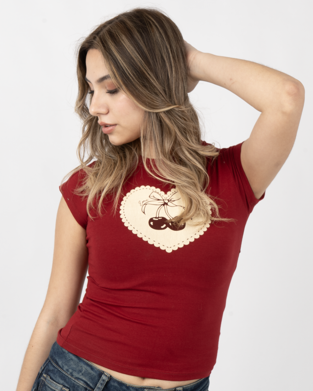 BABY TEE CHERRY