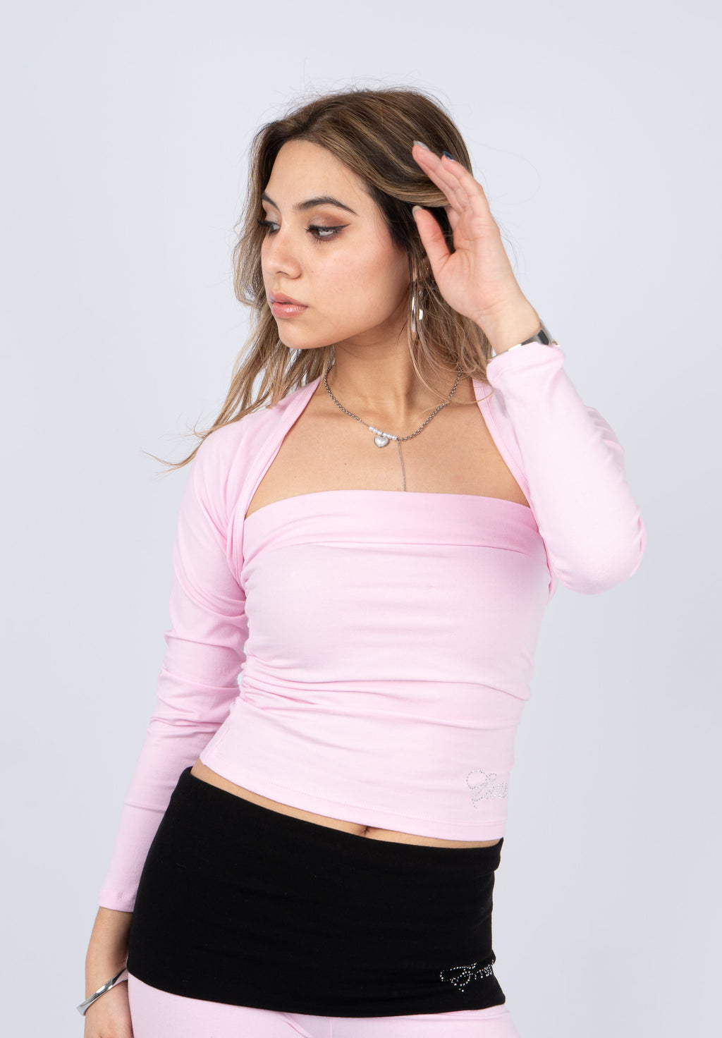 TOP STRAPLESS KRYSTAL