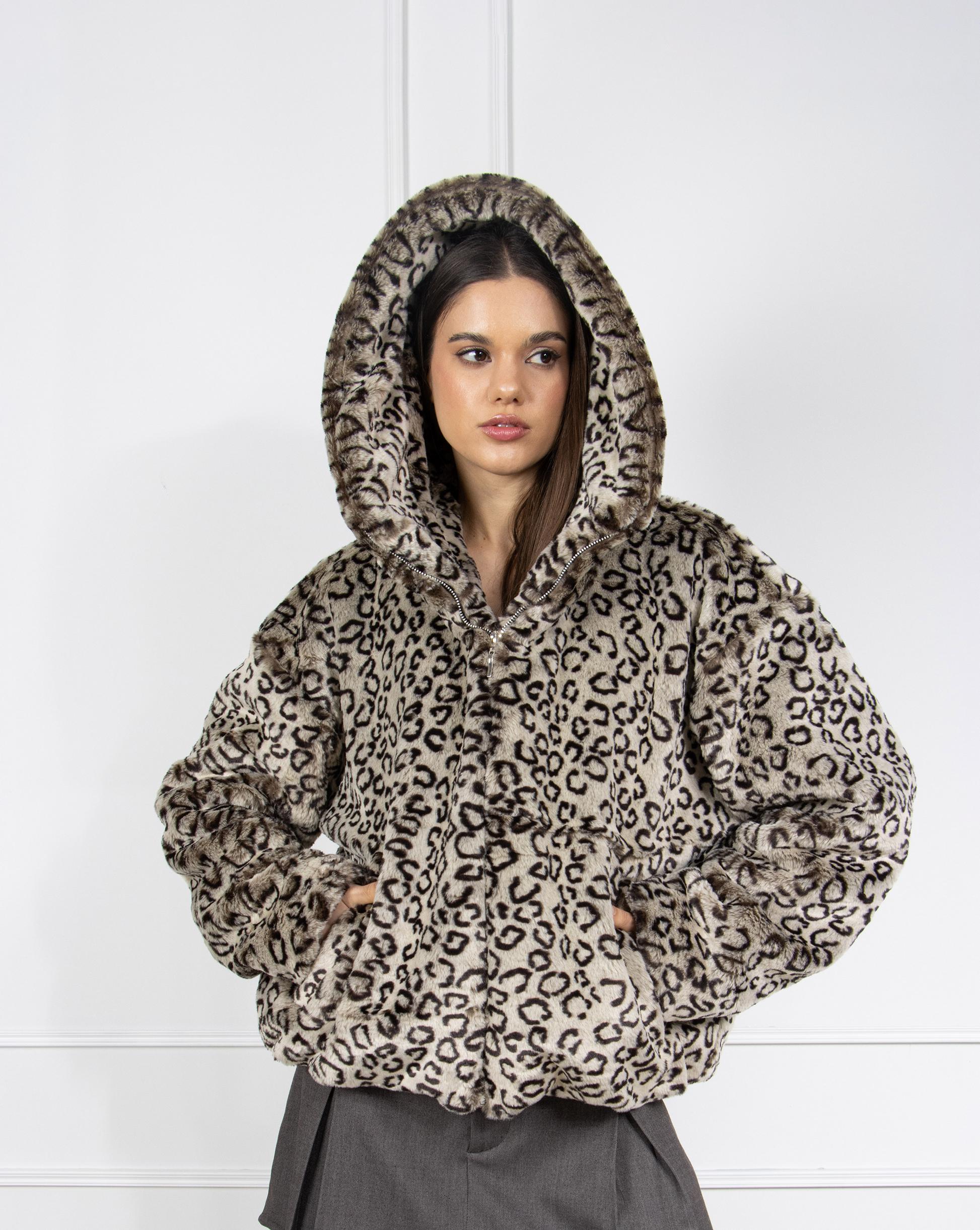 CASACA CARRIE PIEL PRINT