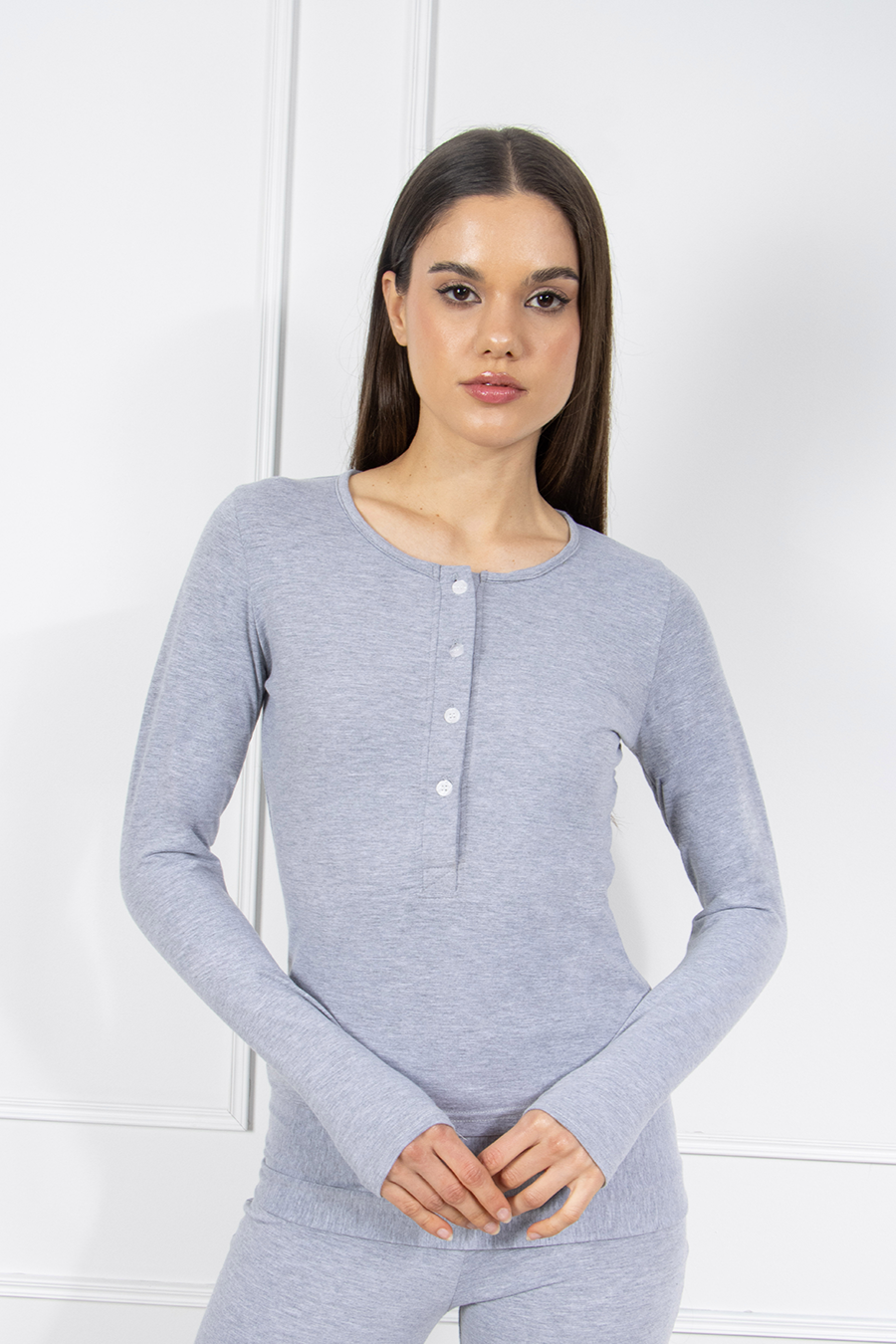 POLO MANGA LARGA ENID