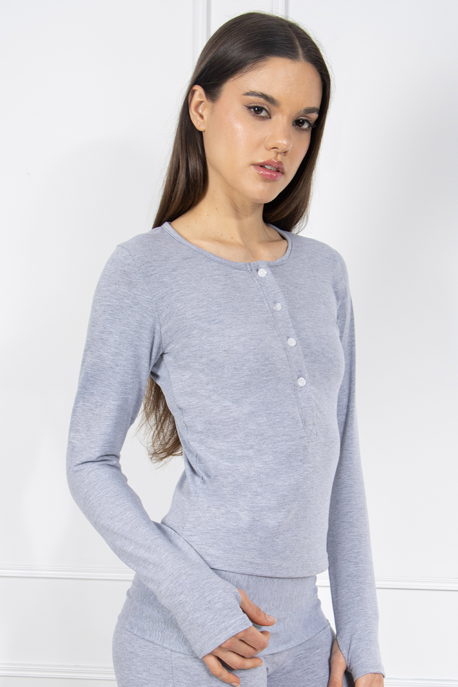 POLO MANGA LARGA ENID