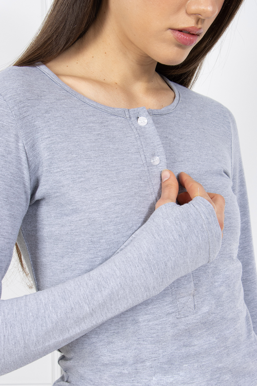 POLO MANGA LARGA ENID