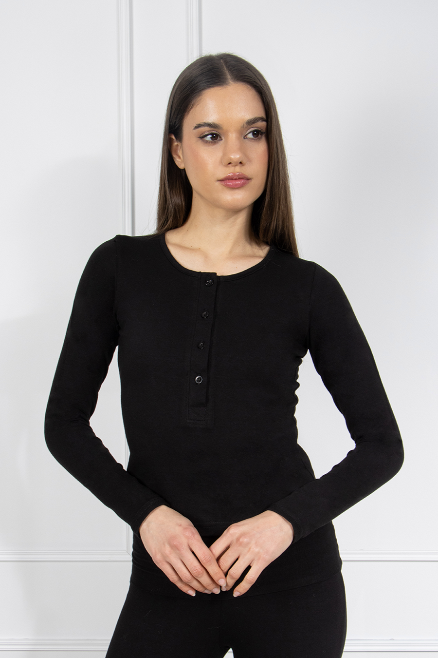 POLO MANGA LARGA ENID