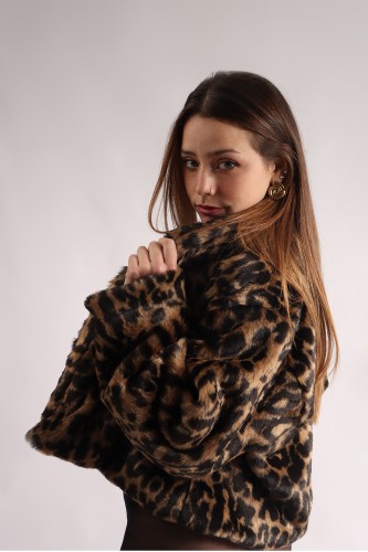 Abrigo Elsa - Animal Print